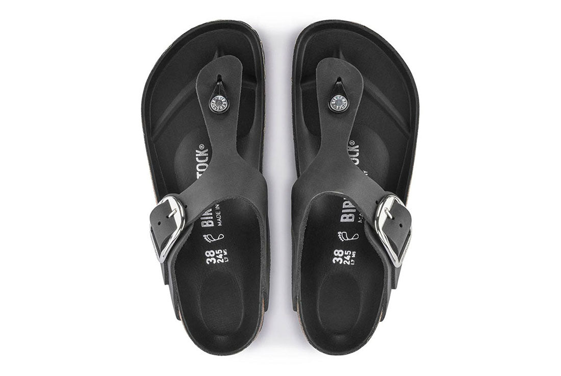 BIRKENSTOCK Gizeh Big Buckle Womens Black
