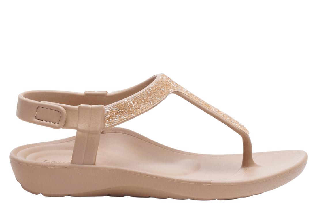 AETREX Skyler Sandals Chmpgne Embellish
