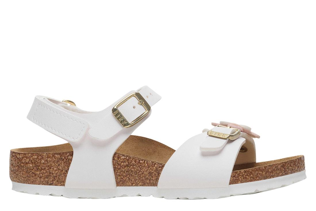 BIRKENSTOCK Rio Plain Flowers As Kids Sandals