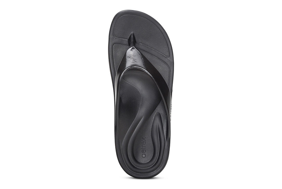 Maui Womens Black Gloss - Aetrex PH -