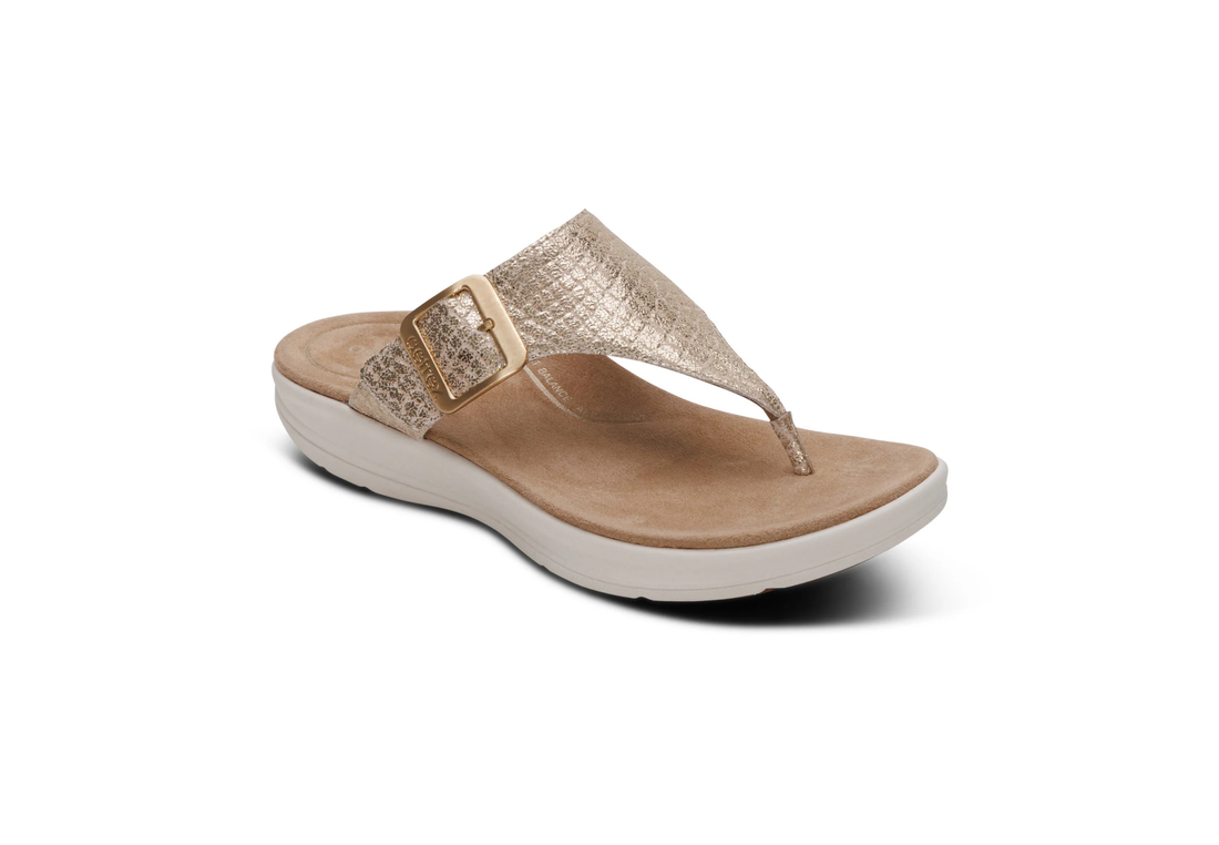 AETREX Donna Toe Post Sandals