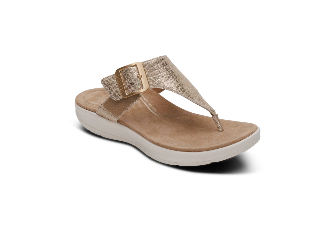 AETREX Donna Toe Post Sandals