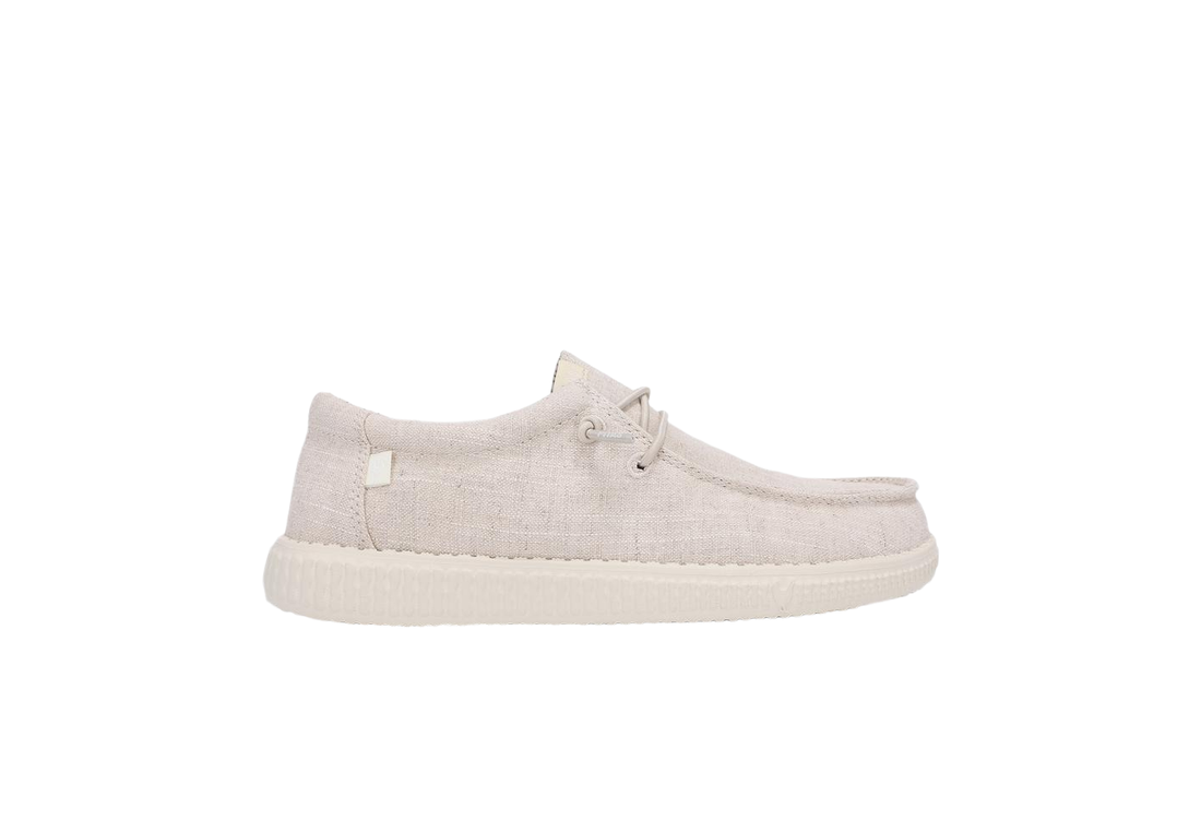 WALKINPITAS Wp150 Linen Slip Ons