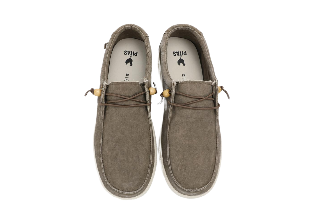 WALKINPITAS Wp150 Wallabi Washed Slip Ons