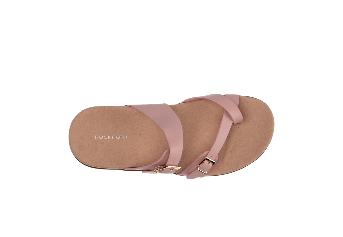 ROCKPORT Belinda Dusty Pink Womens Toe Sandals
