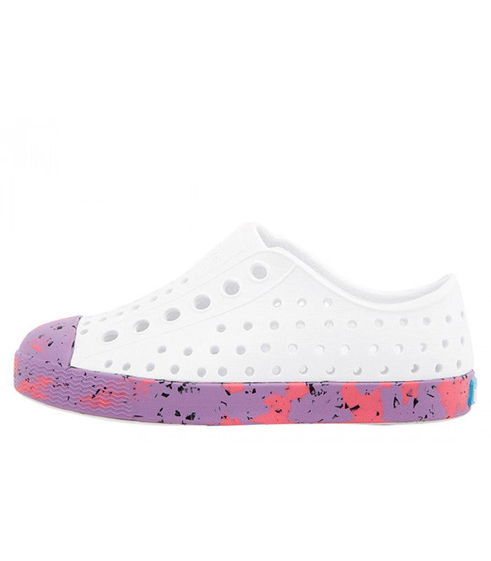NATIVE Jefferson Marbled Junior Kids Eva Sneakers