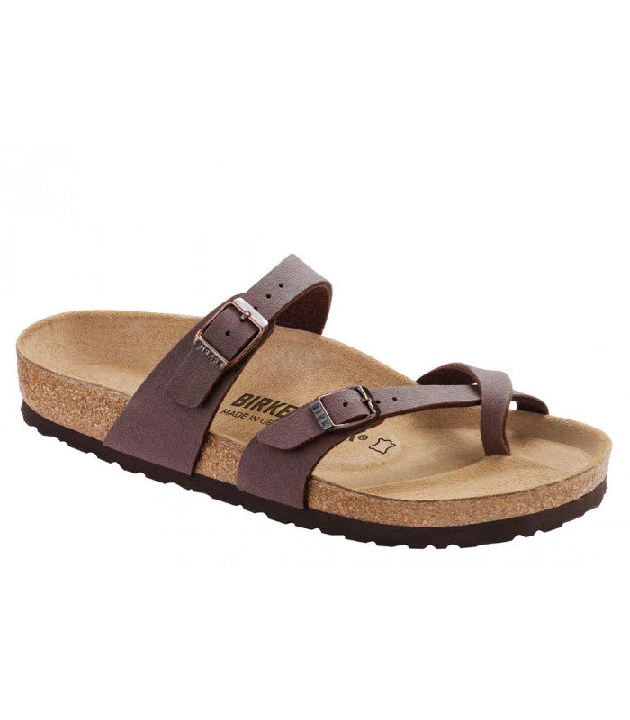 BIRKENSTOCK Mayari Birkibuc Womens Mocha