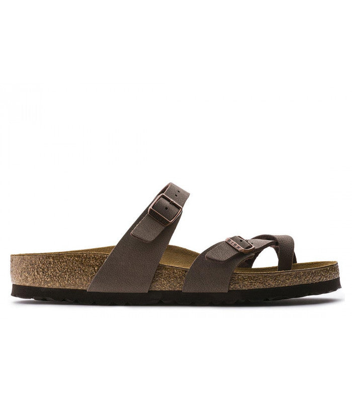 BIRKENSTOCK Mayari Birkibuc Womens Mocha