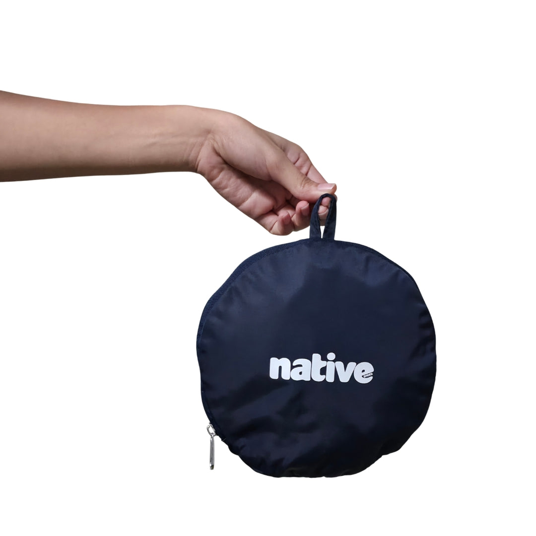 RES TOE RUN PH Native Duffle Bag Blue Gift W Purchase