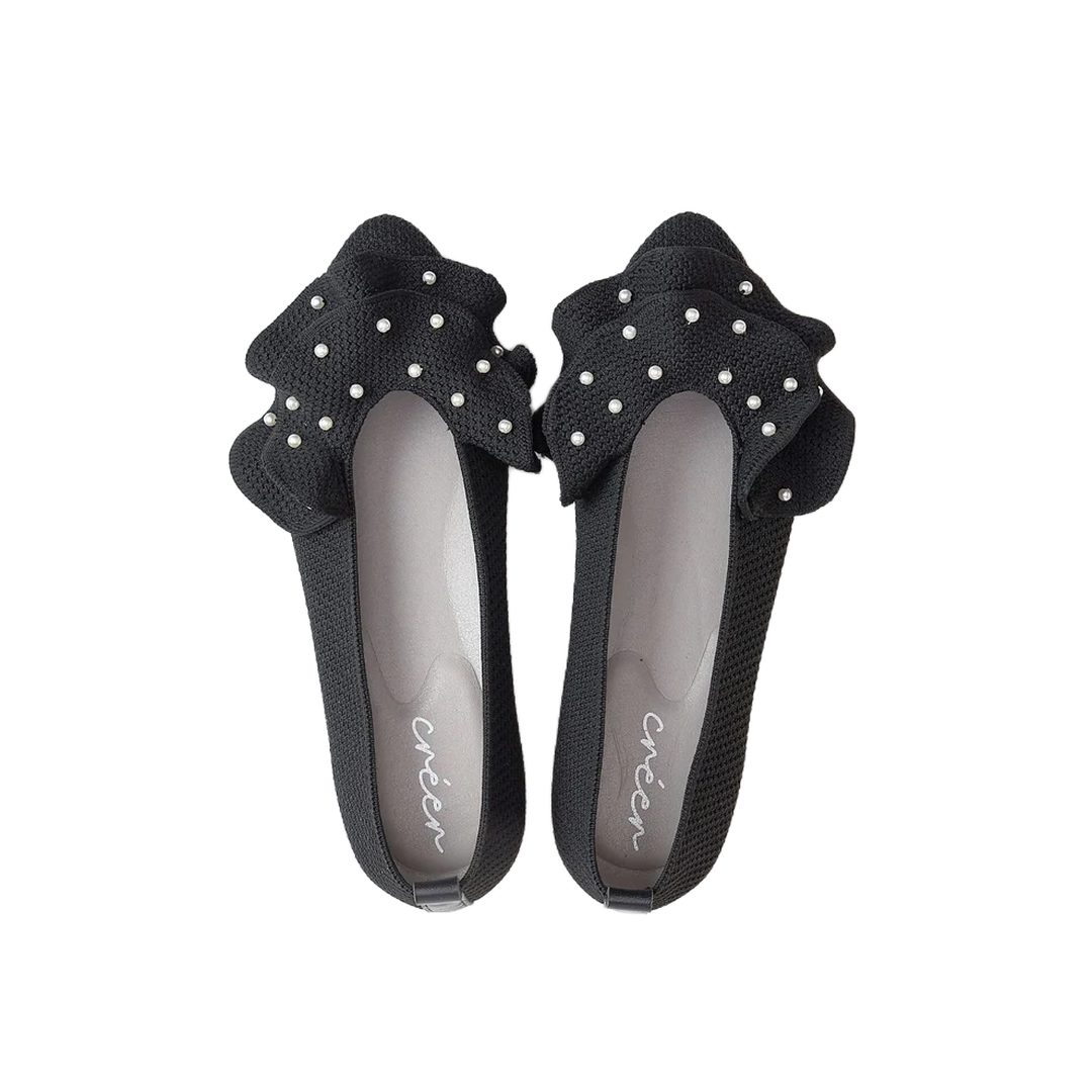 CREER Cherry Flat Ruffles Flats/Ballerinas