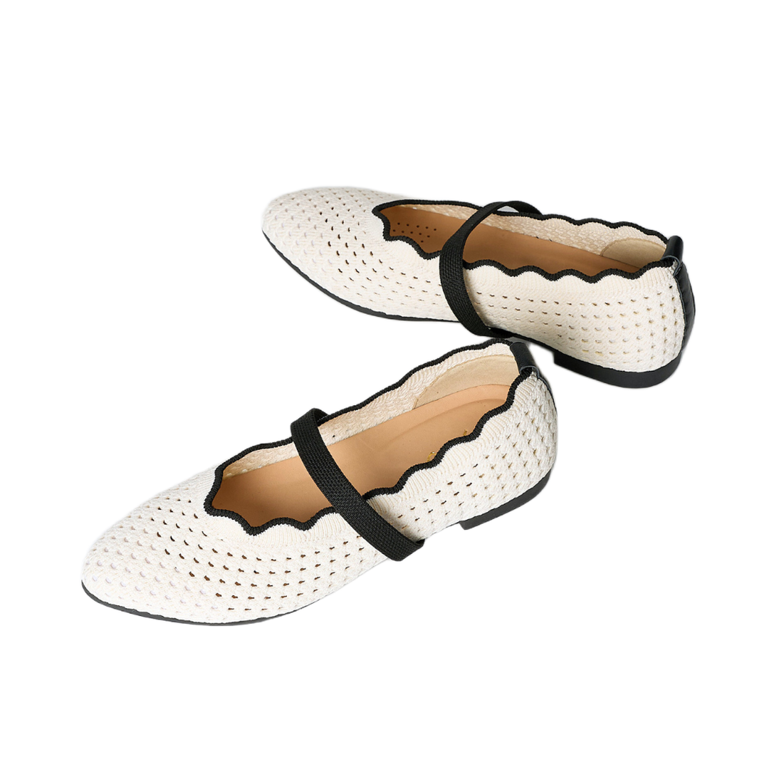 CREER Sunlace Mary Jane Flats/Ballerinas
