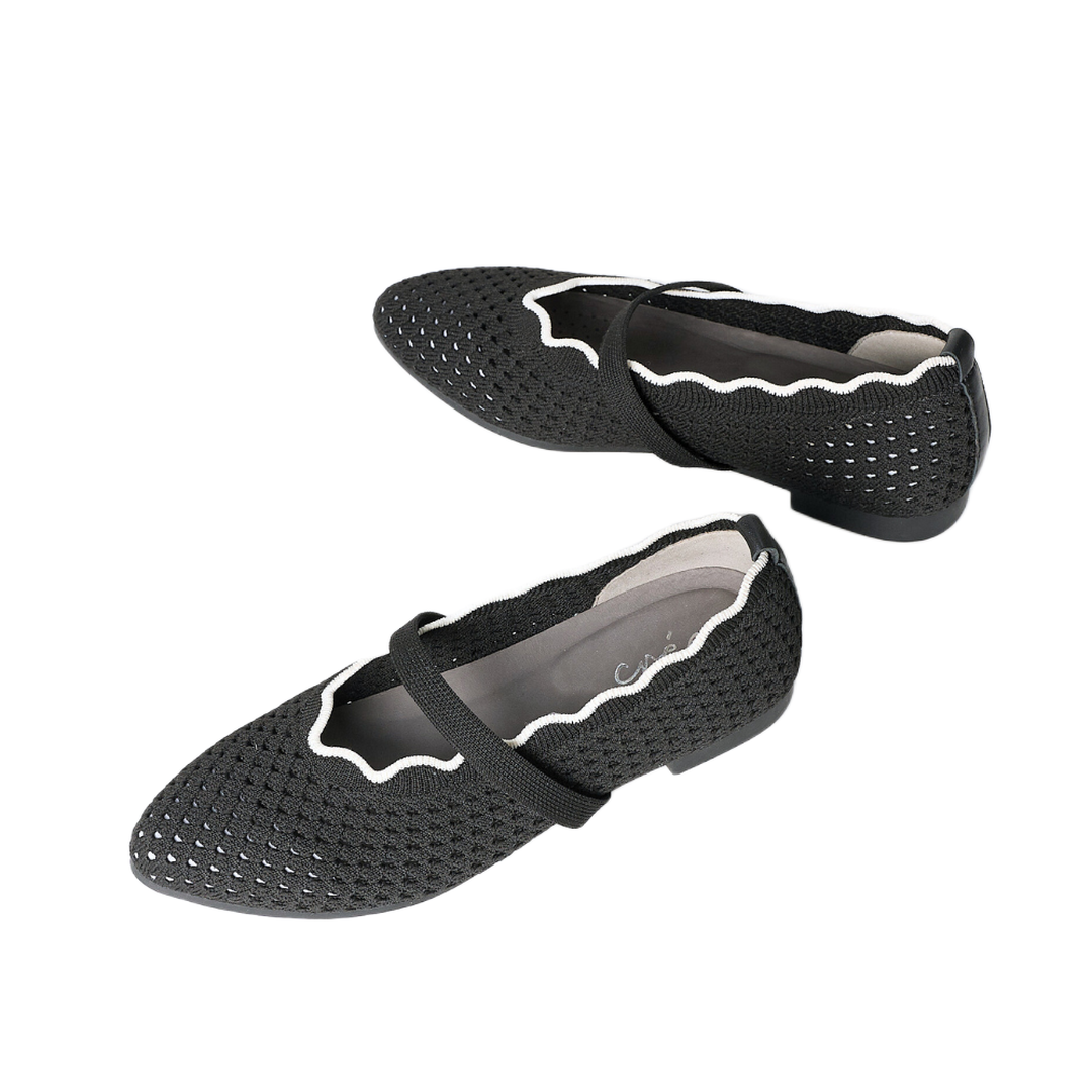 CREER Sunlace Mary Jane Flats/Ballerinas