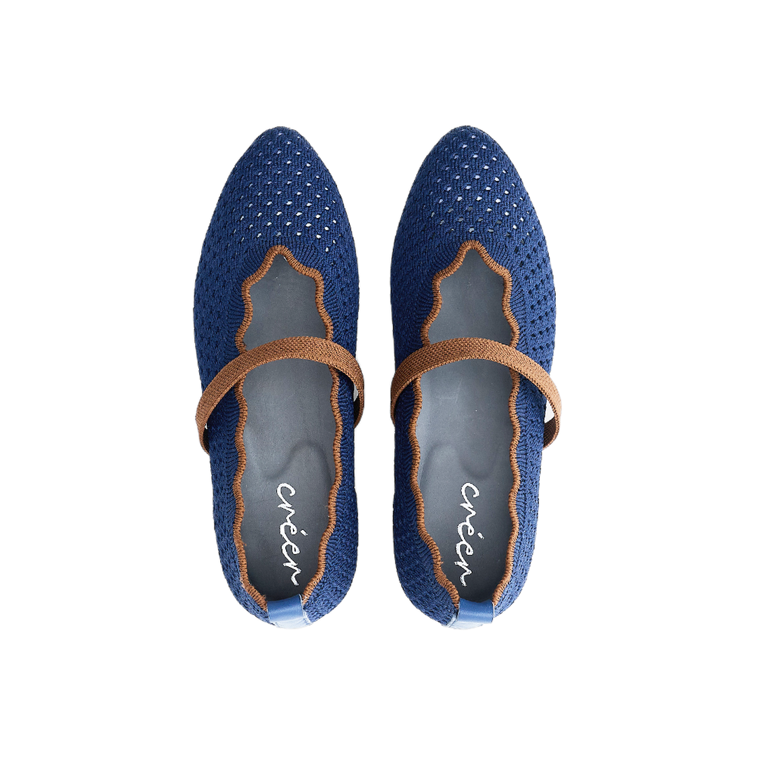 CREER Sunlace Mary Jane Flats/Ballerinas