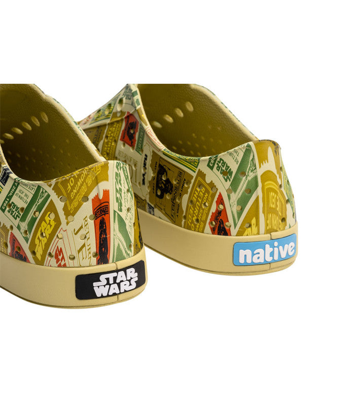 NATIVE Native Jefferson Print Star Wars Womens Adult-Eva Shoes