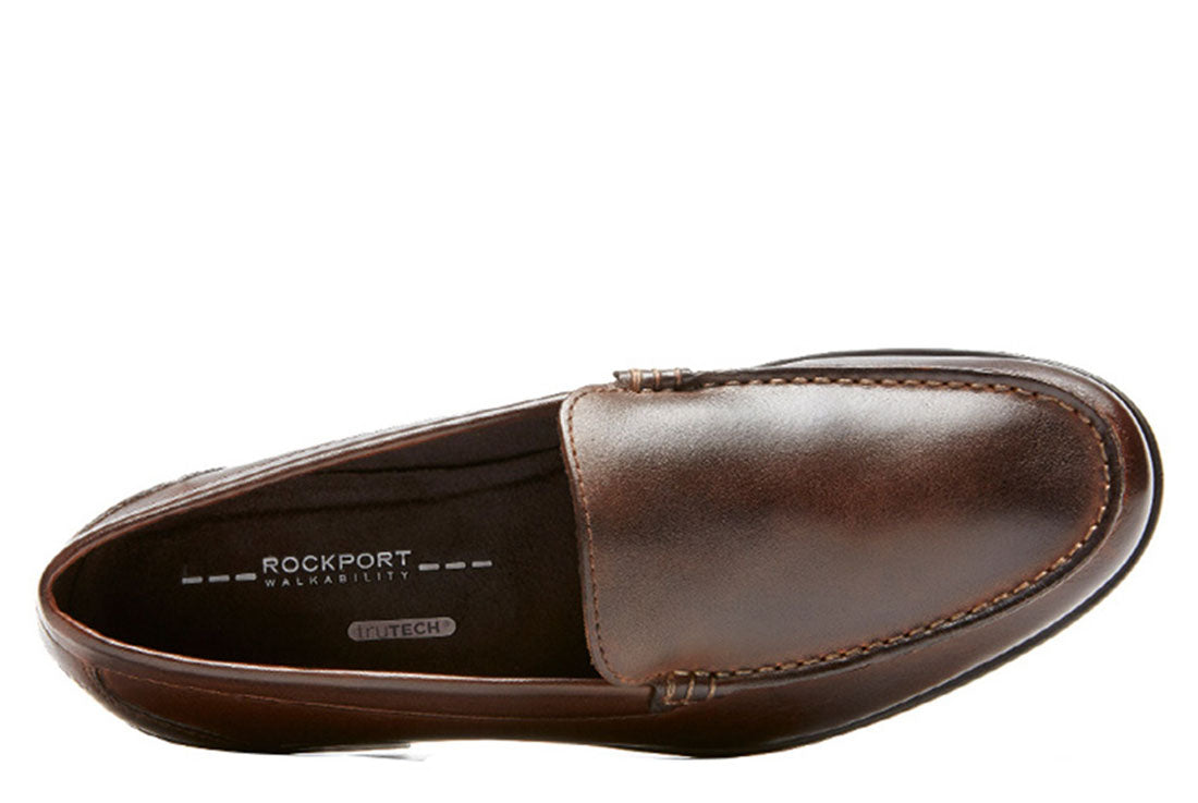 ROCKPORT Classic Loafer Venetian Mens Dk Brown