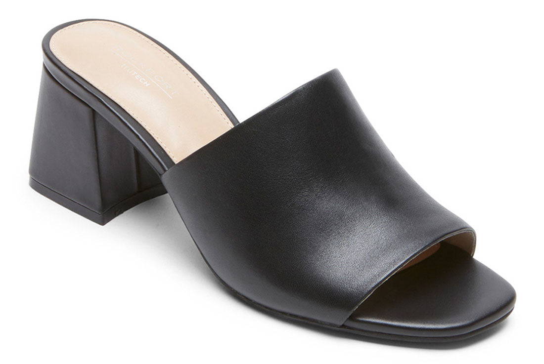ROCKPORT Farrah Slide Womens Black