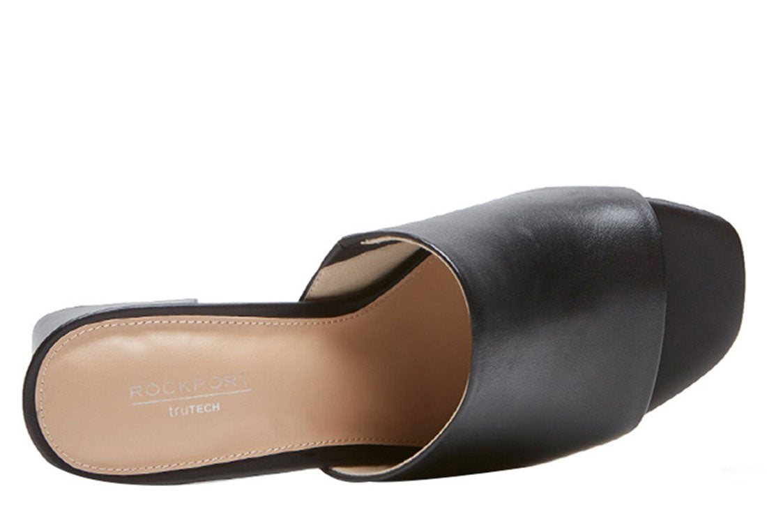 ROCKPORT Farrah Slide Womens Black
