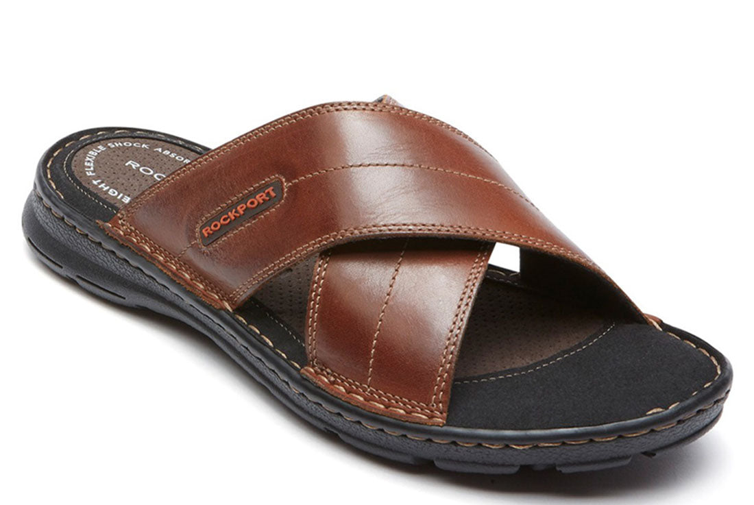 ROCKPORT Darwyn Xband Mens Brown
