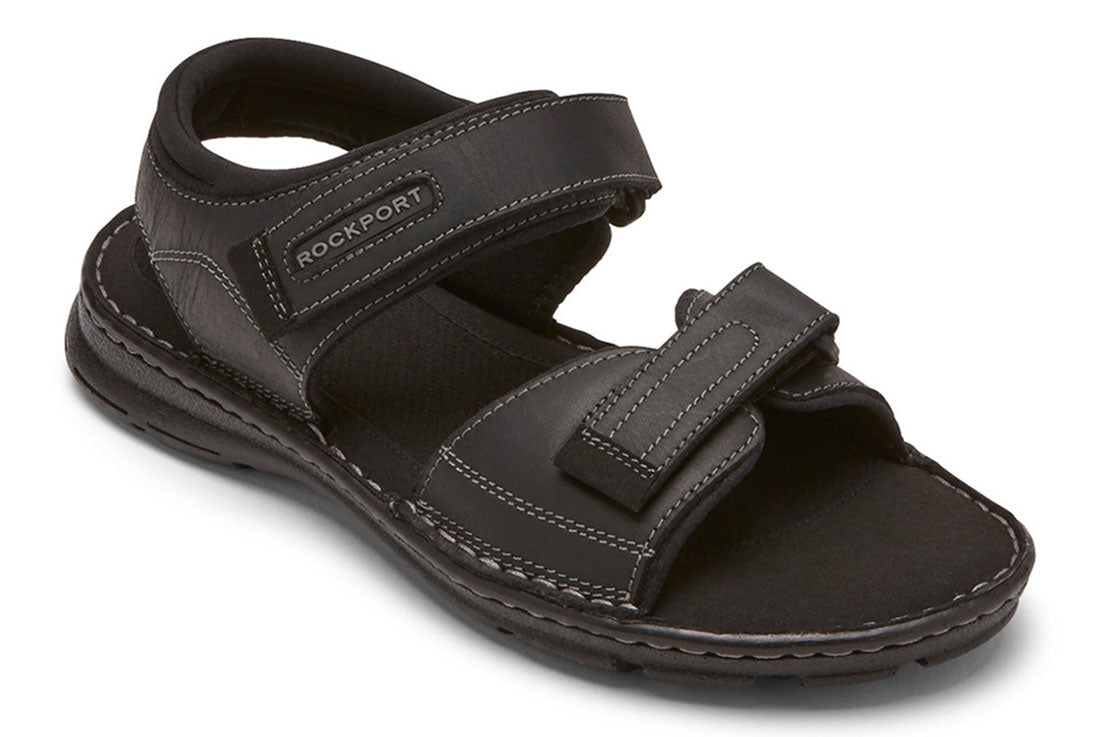 ROCKPORT Darwyn Qtr Strap Mens Black