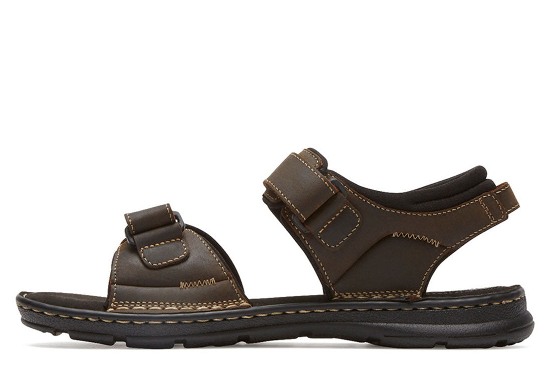ROCKPORT Darwyn Qtr Strap Mens Brown