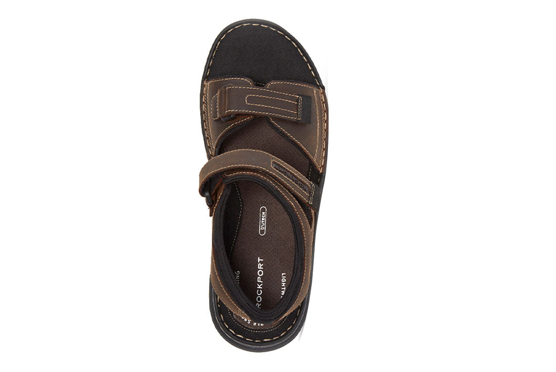 ROCKPORT Darwyn Qtr Strap Mens Brown
