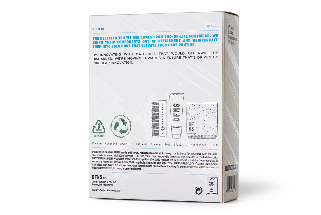 DFNS Footwear Cleaner Kit Accessories
