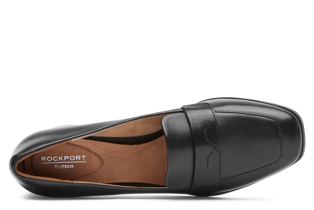 ROCKPORT Violetta Penny Loaf Womens Black