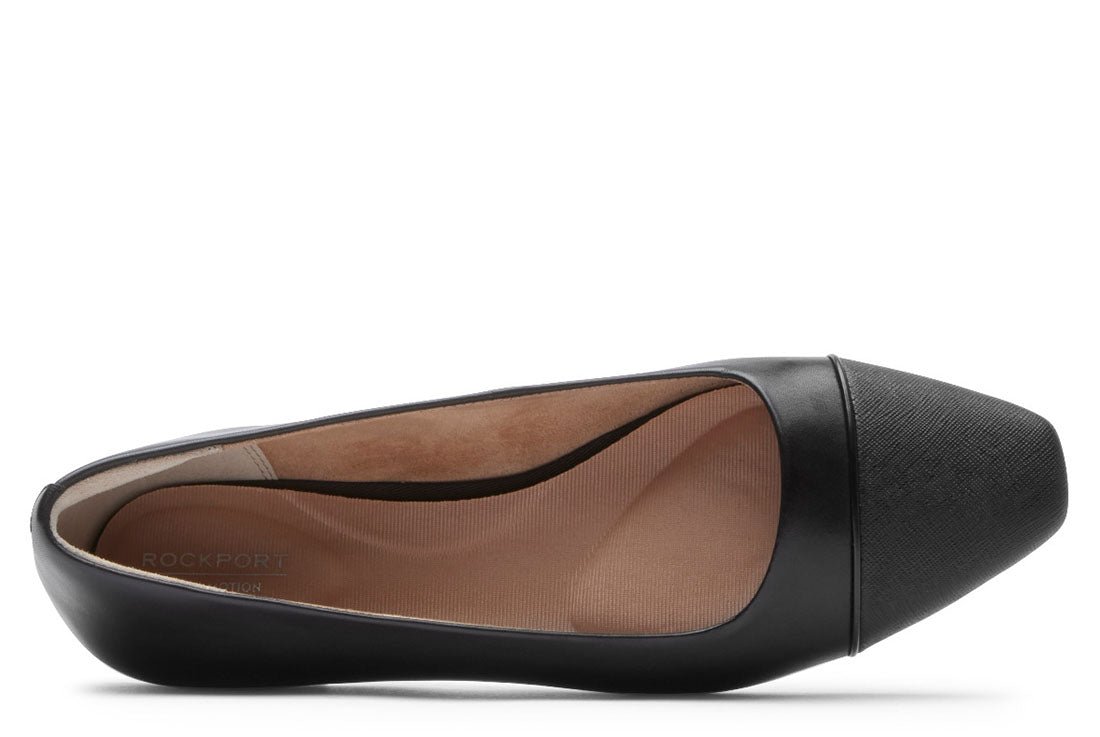 ROCKPORT Tm Laylani Cap Slip Womens Black