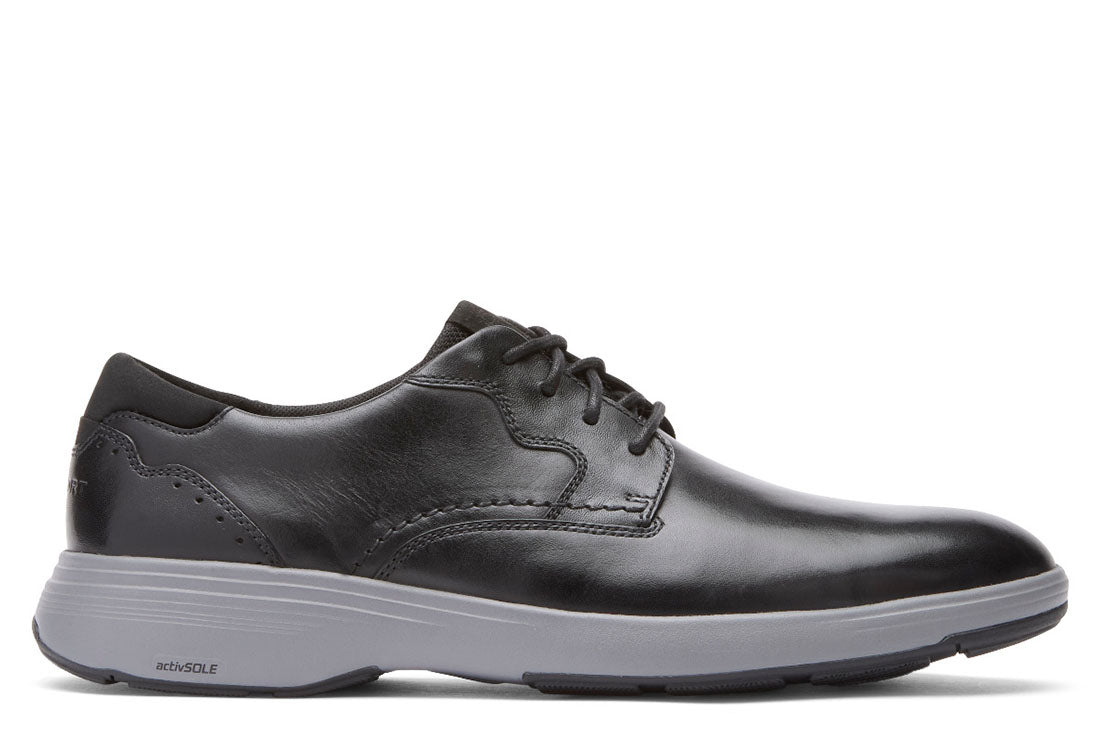 ROCKPORT Noah Plain Toe Mens Black