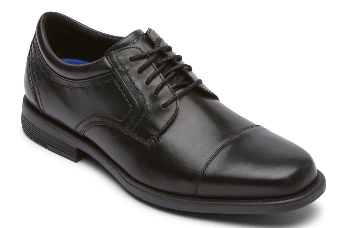 ROCKPORT Trut Isaac Cap Toe Mens Black