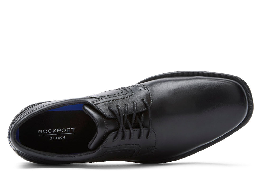 ROCKPORT Trut Isaac Plain Toe Mens Black