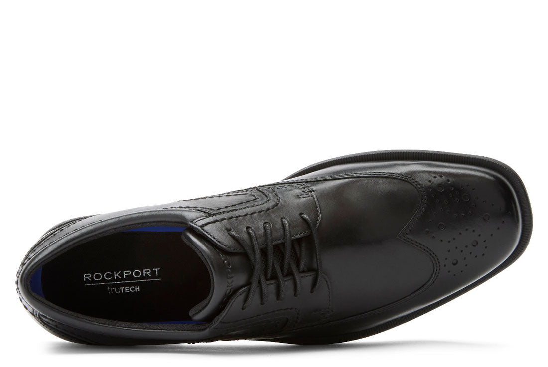 ROCKPORT Trut Isaac Wingtip Mens Black