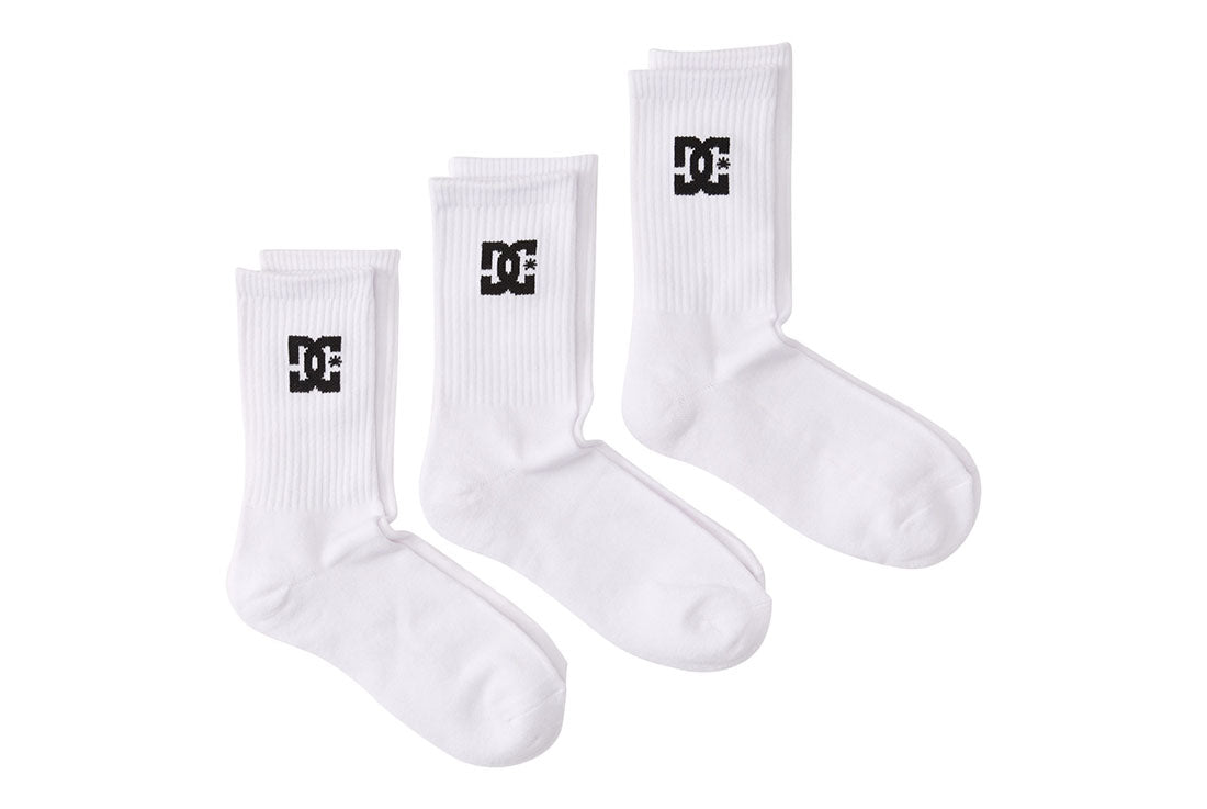 DC Crew Socks [3 Pack] For Men