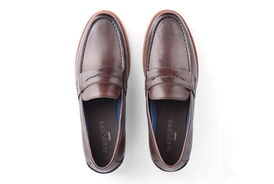 SLEDGERS Decatur Penny Loafers