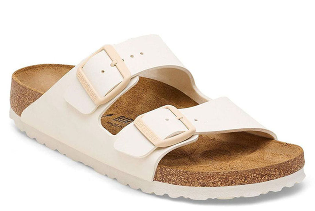 White authentic arizona birkenstocks size 39