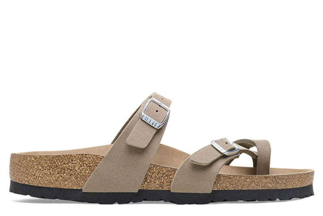BIRKENSTOCK Mayari Womens Gray Taupe