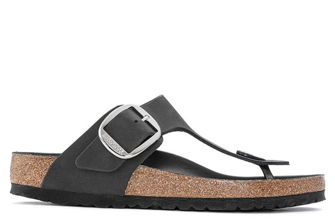 BIRKENSTOCK Gizeh Big Buckle Womens Black