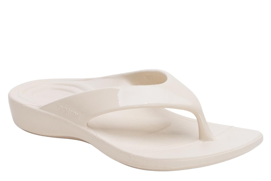 AETREX Maui Sandals Glossy Ivory