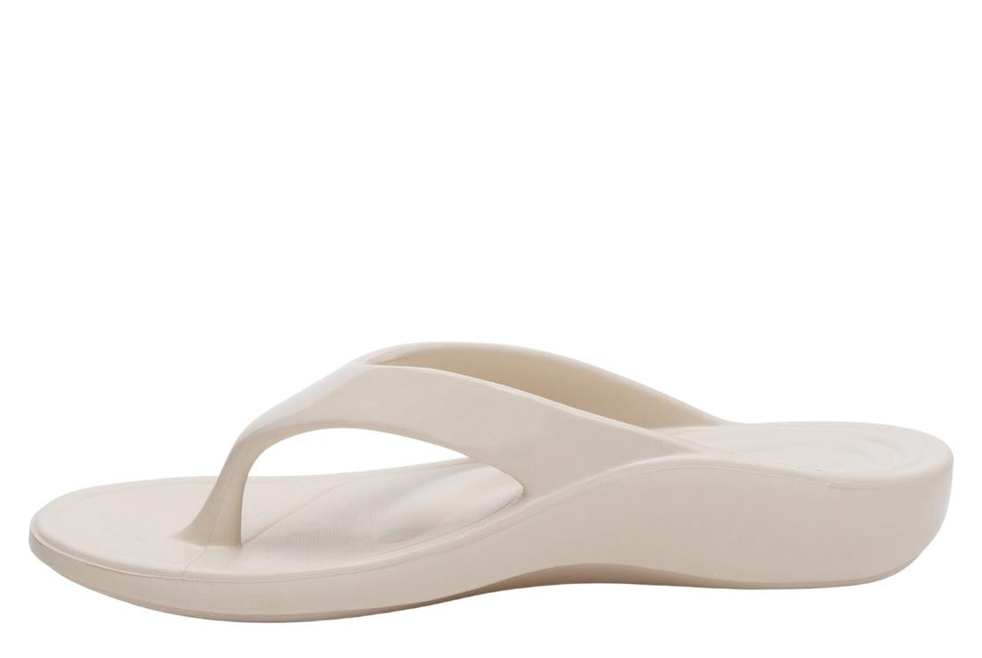 AETREX Maui Sandals Glossy Ivory
