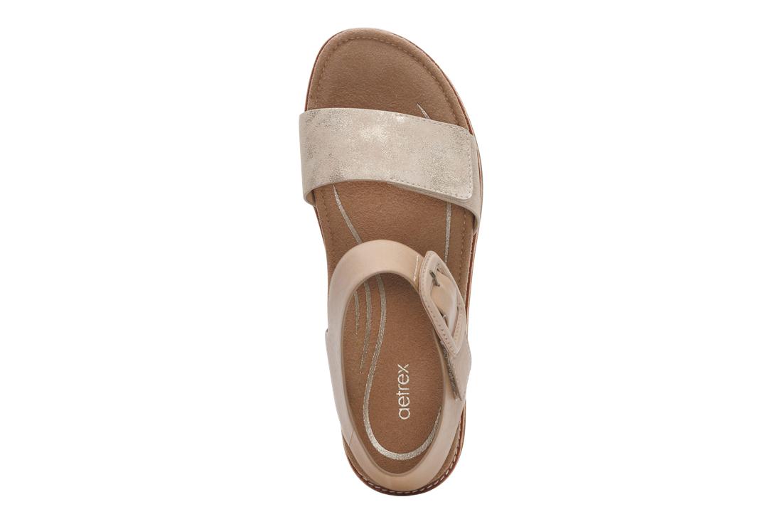 AETREX Claire Sandals Champagne