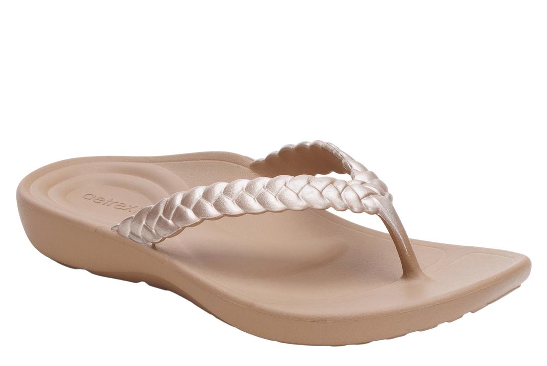 AETREX Vicki Sandals Champagne Gloss