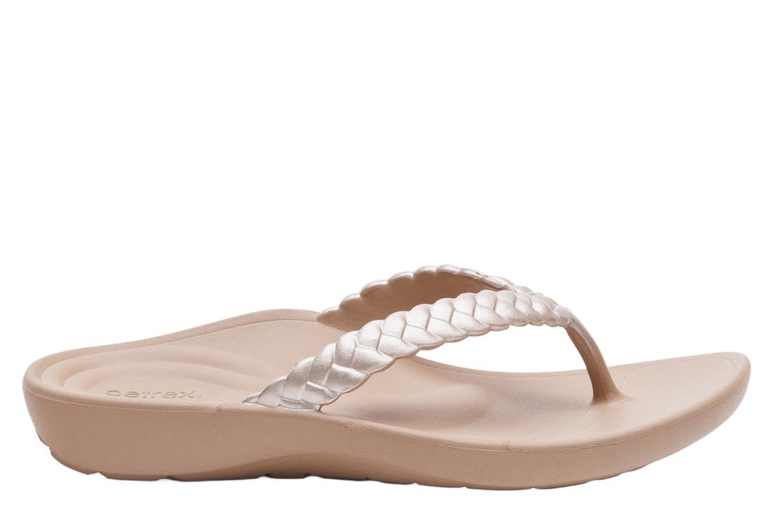 AETREX Vicki Sandals Champagne Gloss