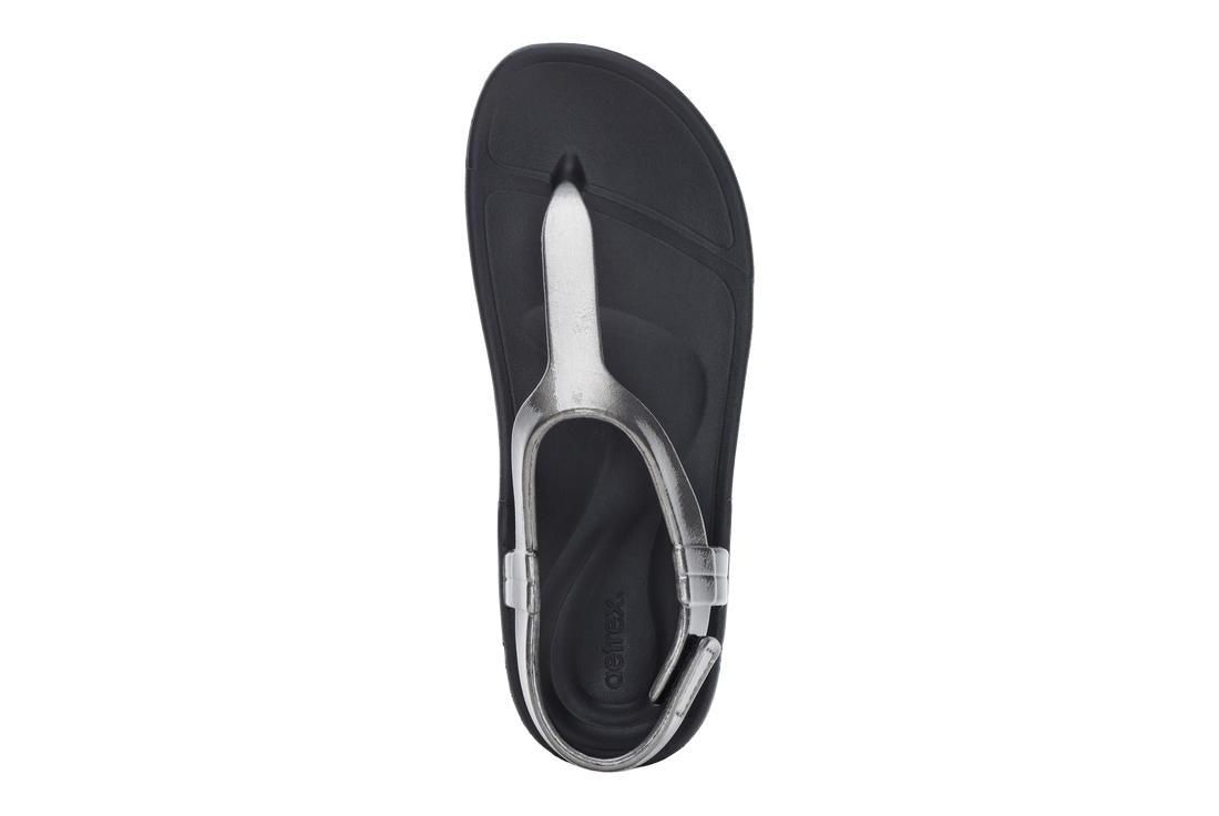 AETREX Skyler Sandals Pewter