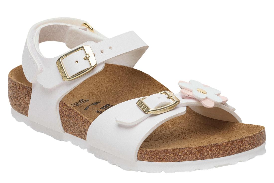 BIRKENSTOCK Rio Plain Flowers As Kids Sandals