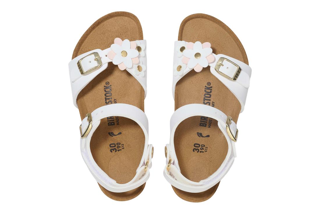 BIRKENSTOCK Rio Plain Flowers As Kids Sandals