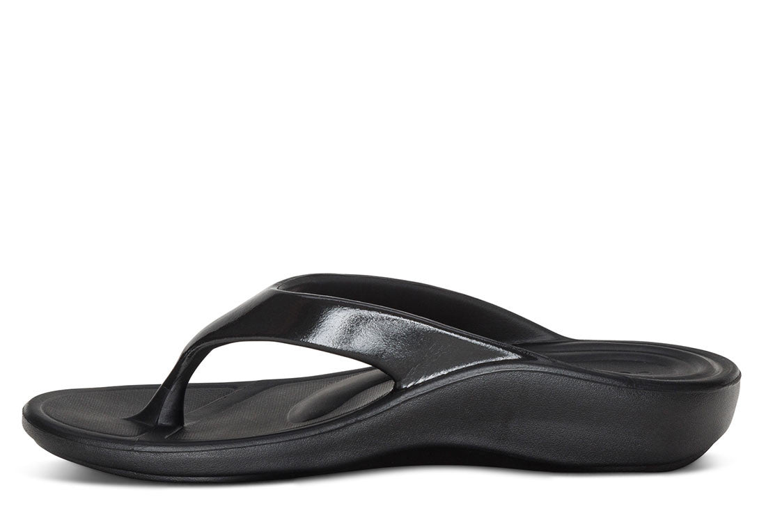 Maui Womens Black Gloss - Aetrex PH -
