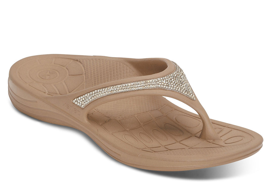 Fiji Sparkle Womens Champagne - Aetrex PH -