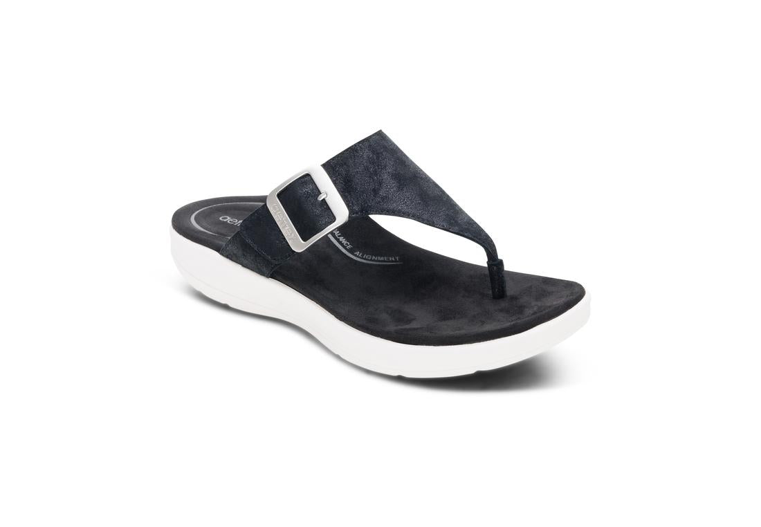 AETREX Donna Toe Post Sandals