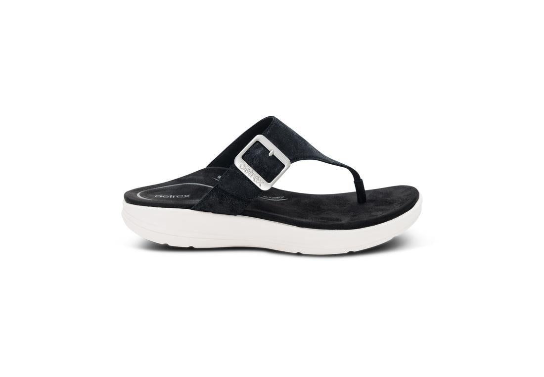 AETREX Donna Toe Post Sandals