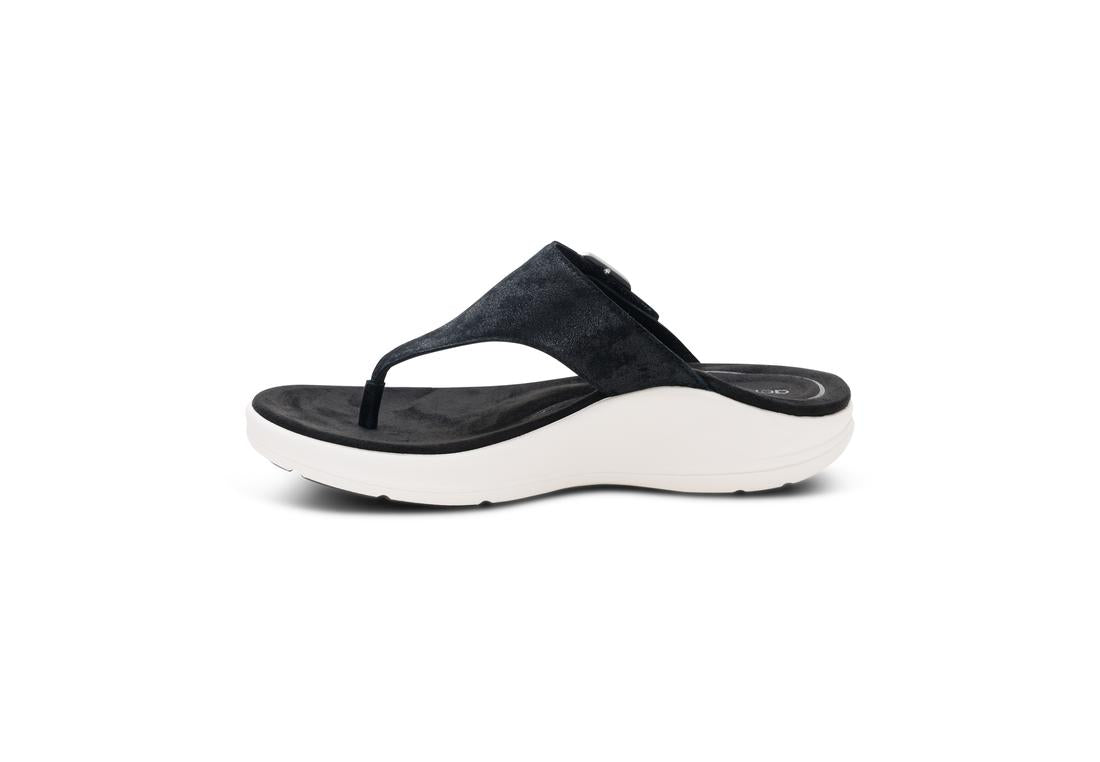 AETREX Donna Toe Post Sandals